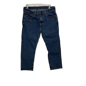 Levi Strauss & Co 505 Mens 36x29 Jeans Medium Wash Straight Leg 5 Pocket